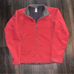 Patagonia Polartec Windbloc Full Zip Soft Shell Jacket Red Men’s Size Medium